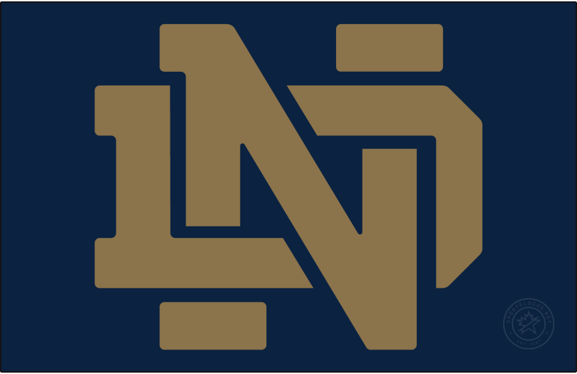 Notre Dame Fighting Irish 2006-2015 Alt on Dark Logo diy DTF decal sticker